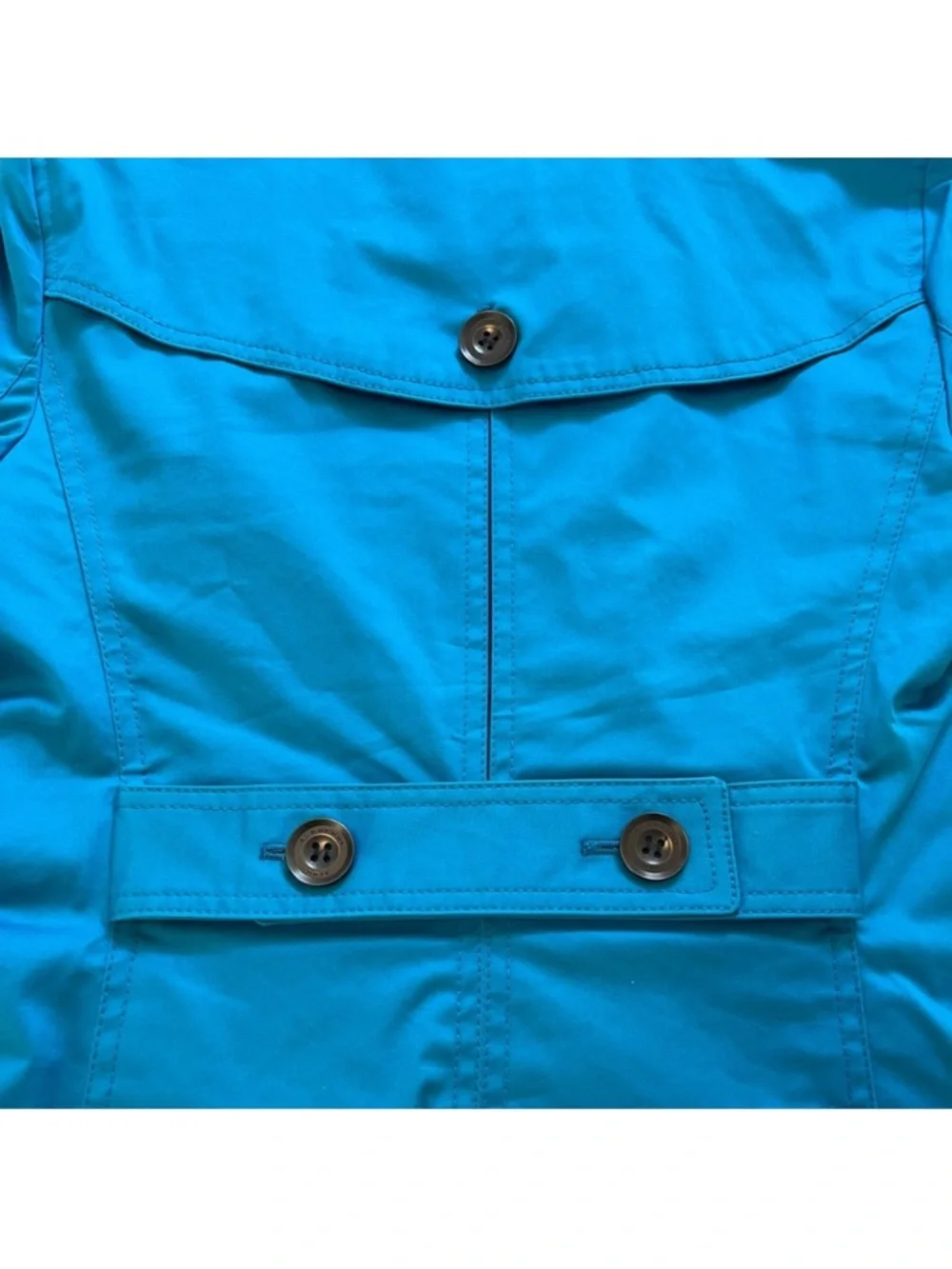 Burberry Brit Blue Double Breasted
Trench Coat  (perfect for spring )🌼💐 - Picture 5 of 6
